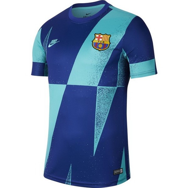 Trainingsshirt Barcelona 2019-20 Blau Gelb Fussballtrikots Günstig